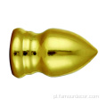 Stylowy metaliczny pręt z prętem na głowę
